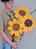 Sunflower Balloon Bouquet (Klang Valley Delivery Only)