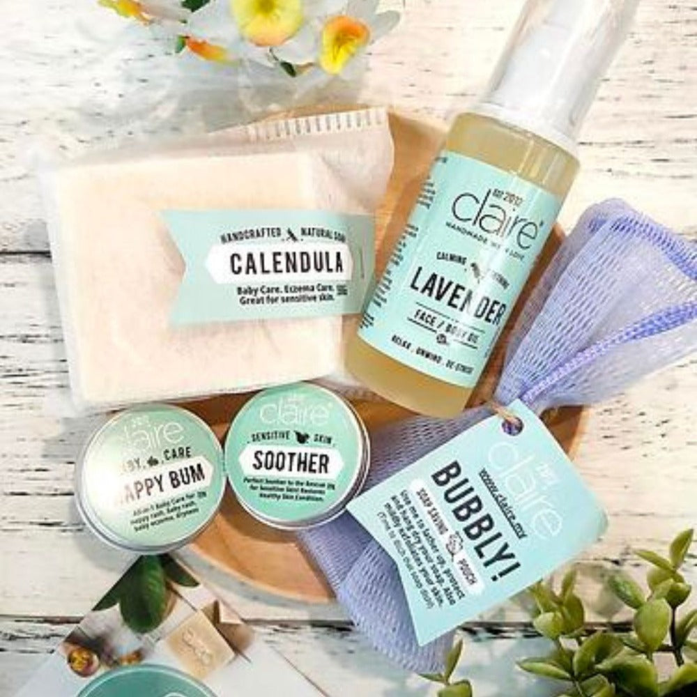 Claire Organics Calming Baby Package (Nationwide Delivery) Giftr