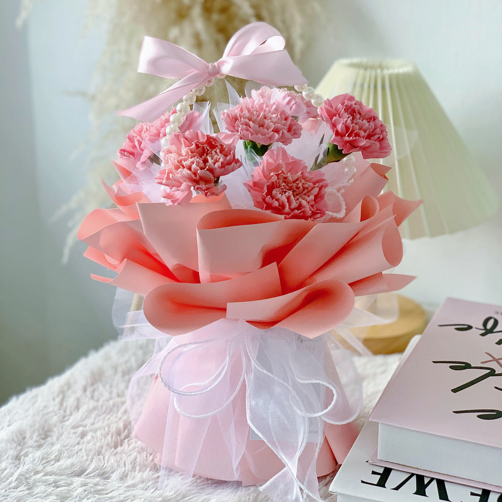Mother's Day 2023 Shirley Carnation Flower Bouquet (Johor Bahru Deliv