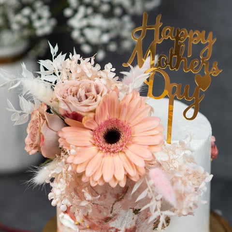 Antique Bloom Designer Cake (Klang Valley Delivery Only)  (Mother's Day 2024)