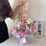Mother's Day 2023: Carnation Money Box (Johor Bahru Delivery Only)