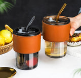 'Mother's Day 2024' Personalized Reusable Coffee Tea Glass Cup Mug With Straw, Succulent Pot Real Living Life Plant, Scented Candle Aromatherapy, Drip Coffee Packs Gift Box Set (Klang Valley Delivery)