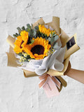 Sunny Day - Sunflower Bouquet (In 2 Sizes) (Klang Valley Delivery)