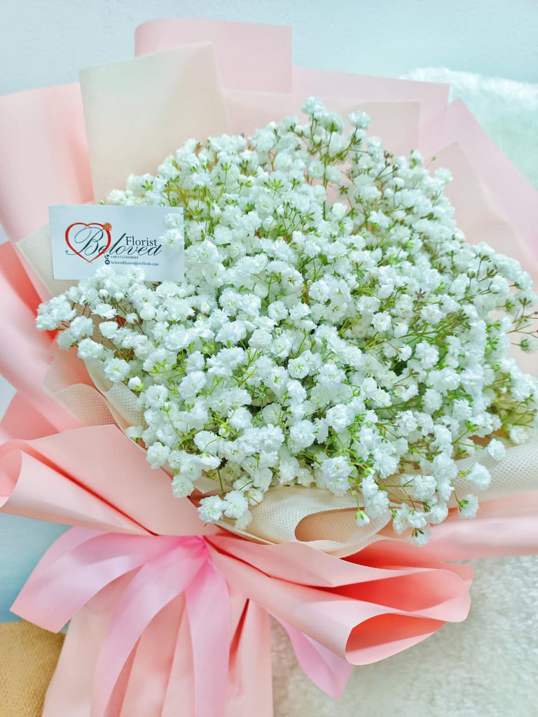Fresh Baby Breath Bouquet (Klang Valley Delivery Only) Giftr