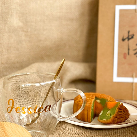 Blessing 玉兔送福 | Personalized Gift Box With Mug, Sweet, Tea and Mooncake | (Klang Valley Delivery)  - Mooncake Festival 2026