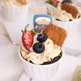 Mid Autumn Fruits Cupcake (6pcs) (Klang Valley Delivery)