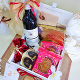 Deluxe Wine & Godiva Chocolates Mid Autumn Gift Box 'Mooncake Festival 2023' (Klang Valley Delivery)