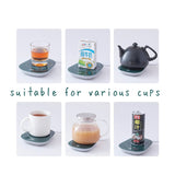 Mother's Day 2024- Personalised Glass Cup with removable filter, Constant Temperature Heater Warmer Pad, lovely succulent garden office plant, Flower tea tube Gift Set (Klang Valley Delivery)
