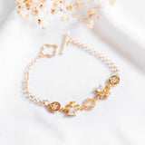 Lucky Glam Clover Handmade Bracelet (Nationwide Delivery)