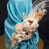Heavenly Draped Wedding Cake (Klang Valley Delivery Only)