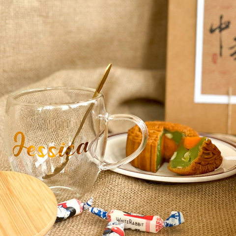 Full Moon 满圆 | Personalized Gift Box With Cutlery, Cup & Mooncake | (Klang Valley Delivery)  - Mooncake Festival 2026