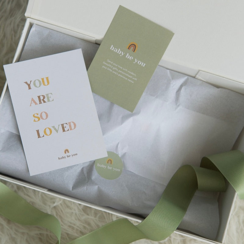 Premium Roarsome Dinosaur Personalised Baby Gift Set (West Malaysia De