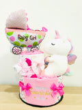 Set A Baby Girl Diaper Cake (West Malaysia Delivery Only)