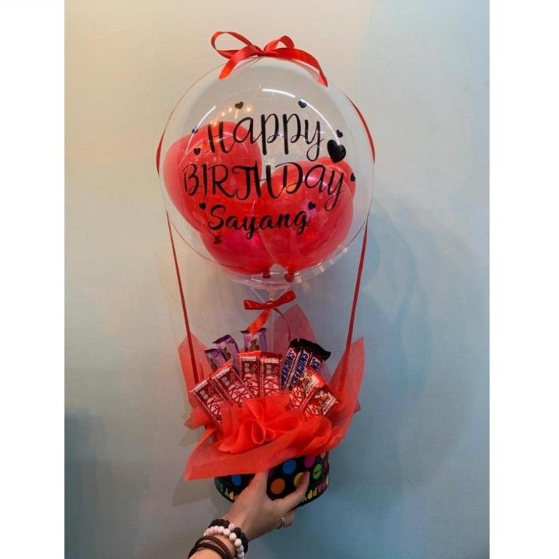 Balloon Box - Mix Chocolate Box (Klang Valley Delivery)