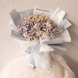 Baby Breath with Chamomile Bouquet - Sunny Violet (Penang Delivery Only)