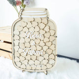 Mason Jar Guestbook (Nationwide Delivery)