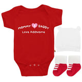 TeezBee Mommy & Daddy Love Baby Boy Gift Sets
