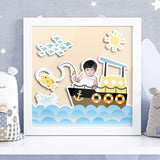 Baby Fishing 3d Cute Photo Frame Customise Gift Idea (Nationwide Delivery)