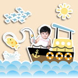 Baby Fishing 3d Cute Photo Frame Customise Gift Idea (Nationwide Delivery)