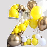 Balloon Mosaic Numbers (Klang Valley Delivery)