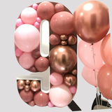 Balloon Mosaic Numbers - Double Digits (Klang Valley Delivery)