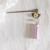 Modern Oriental #9 Premium Tassel Pink Hair Chopstick/Bookmark - CNY Hampers & Gifts 2025