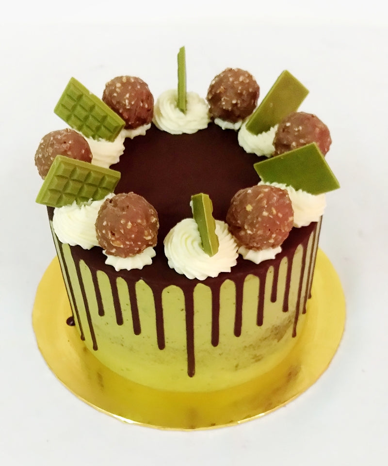 Matcha Chocolate Designer Cake