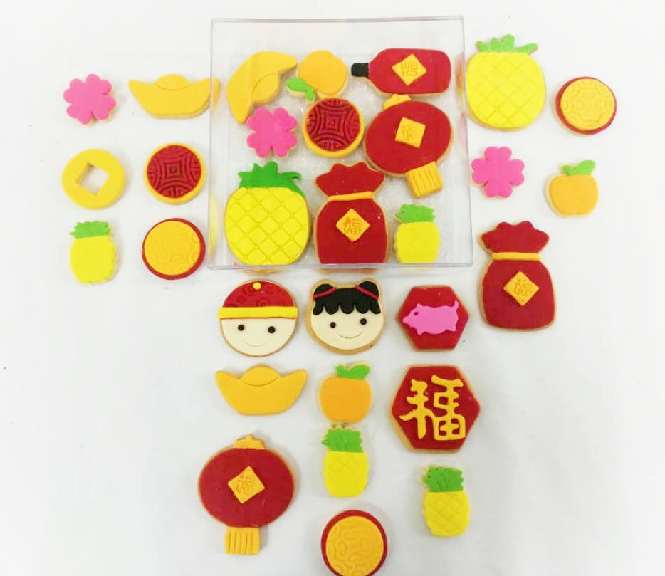 CNY 2019 Fondant Butter Cookies