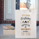 Birthday Gift Bag (Large) - 4 Assorted Designs (Set of 2) | Nationwide Delivery