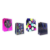 Birthday Gift Bag (Medium) - 4 Assorted Designs (Set of 2) | Nationwide Delivery