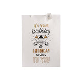 Birthday Gift Bag (Medium) - 4 Assorted Designs (Set of 2) | Nationwide Delivery