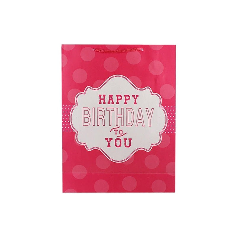 Birthday Gift Bag (Medium) - 4 Assorted Designs (Set of 2) | Nationwide Delivery