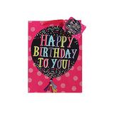 Birthday Gift Bag (Medium) - 4 Assorted Designs (Set of 2) | Nationwide Delivery