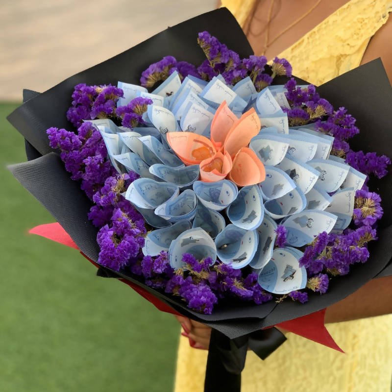 MM006 Money Bouquet sameday flower delivery to Malaysia