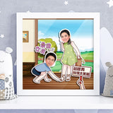 My Pleasure 3d Cute Photo Frame Customize Gift Idea (Nationwide Delivery)