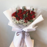 Red Chablis Flower Bouquet (Penang Delivery Only)