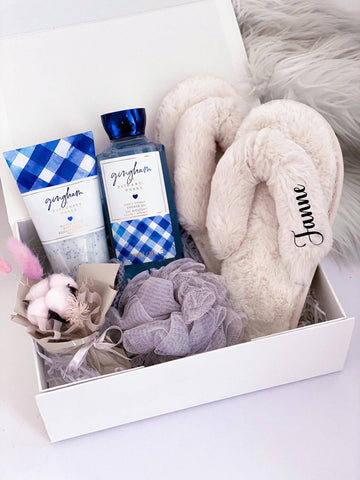Premium Spa Gift Set with Personalised Sandal (Nationwide Delivery)