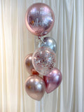 16" Orbz Balloon Set (Rose Gold Series)