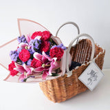 Flower Bunch C + Basket