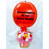 Soap Flower Hot Air Balloon Bloom Box (Klang Valley Delivery)