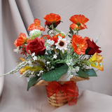 Hari Raya Artificial Yasmin Poppy Flower Arrangement