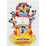 Mouse Cartoon Character Theme Cake