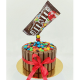 KitKat M&M Cake