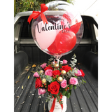 Bloom Box Rose & Balloon (Penang Delivery only)