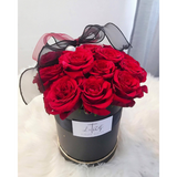 Red Roses Flower Box