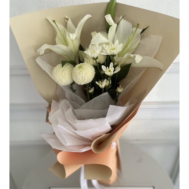 Fresh Flower Bouquet (Kuching Delivery Only) Giftr Malaysia's