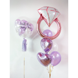 Will You Marry Me Bubble Helium Set A (Klang Valley Delivery)