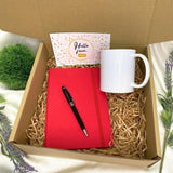 [Corporate Gift] - Customized Mug, PU Journal & Pen Set [with Company Logo] | (West Malaysia Delivery Only)