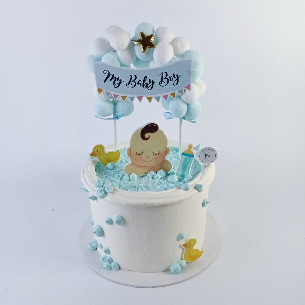 Baby On Moon Cake-Cakes | BookTheParty.in