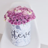 Tailored Marble Design Flower Box